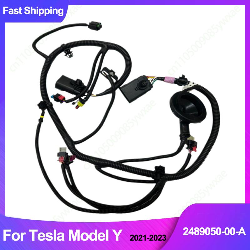 2489050-00-A Front Radiator Support Wiring Harness For Tesla Model Y - Water Tank Gantry Frame ACC Parking Sensor Cable