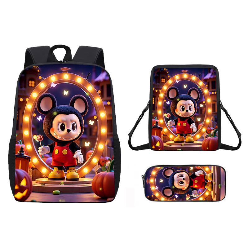 Anime Shoulder Cartoon Bag Pencil Case School Backpack For Children
