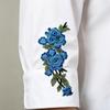 Flower Embroidery Iron On Patches Water Dissolvable Clothing Appliques For Garment Cheongsam Decoration Sewing Project