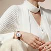 FILA Eternal Heart Series Watch Quartz Movement Steel Strap Silver Dial Retro Roman Numerals Minimalist Fashion Watch Waterproof FLL38-6646
