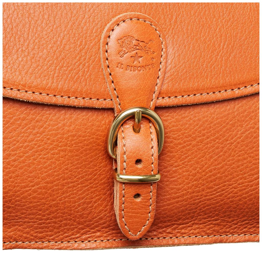 IL BISONTE Shoulder Bag BCR170 PVX001 CARAMEL [Used]