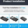 Box na pevný disk USB3.0 Pouzdro na pevný disk 3,5palcový externí kryt Box Externí pouzdro pro PC Příslušenství k notebookům