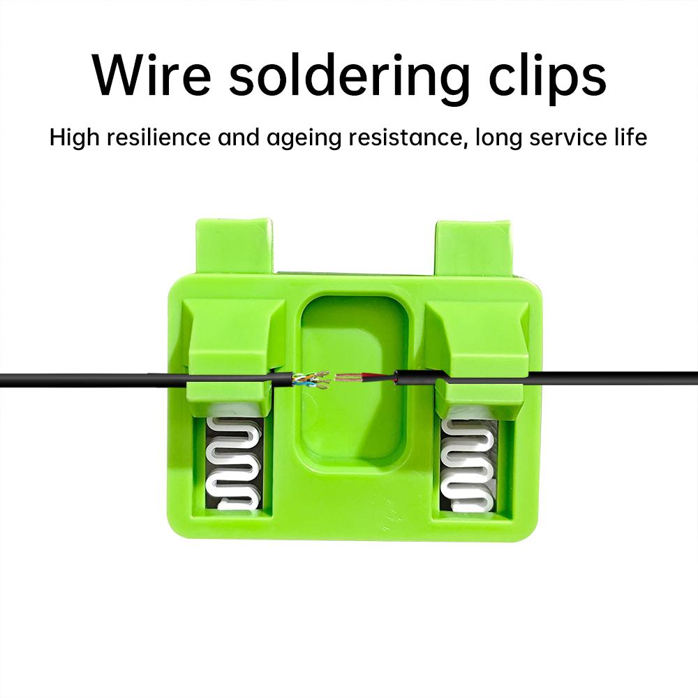 ABS Solder Line Fixture Motherboard Soldering Repair Tool Thick and Thin Wire Cable Welding Table Bracket Clamps