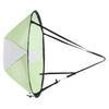 Foldable Surfling Kayak Boats Sail Clear Window Downwind Kayak Sail Windsurfing Sail Paddleboard Boating Supply