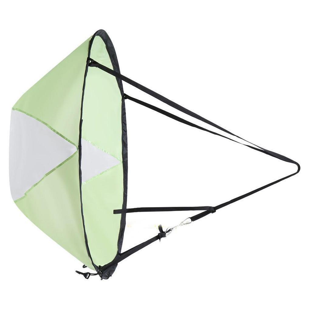 Foldable Surfling Kayak Boats Sail Clear Window Downwind Kayak Sail Windsurfing Sail Paddleboard Boating Supply