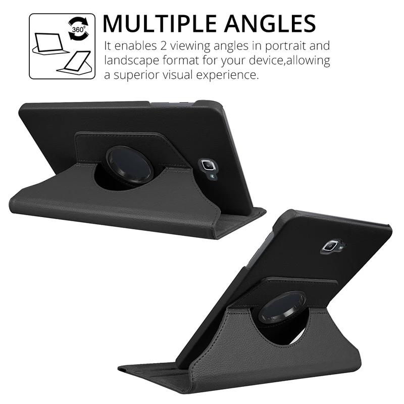 Rotating Case for Samsung Galaxy Tab A8 10.5 X200 A7 T500 S6 Lite 10.4 8.7 T220 A 10.1 T510 T580 8.0 T290 S8 S9 11" Tablet Cover