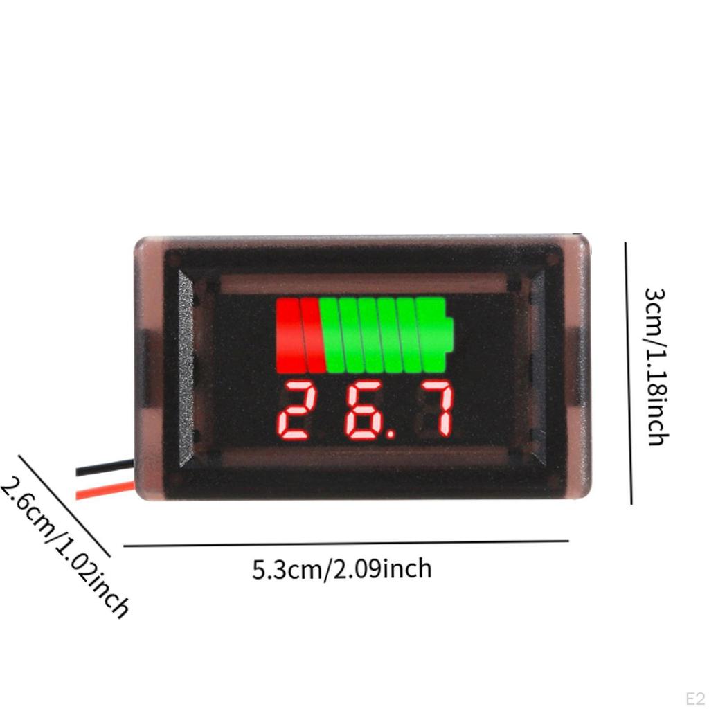 Display for Lithium From 12V To 84V