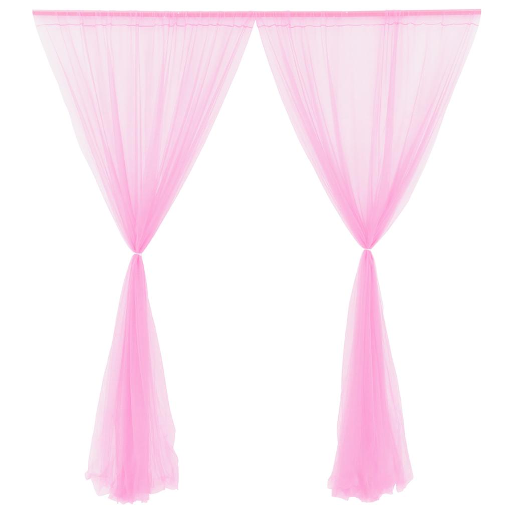 Hintergrundvorhang 5x7ft Chinlon Weich Halbtransparent Moderner Vorhang Drapierungen für Schlafzimmer Wohnzimmer Hochzeit