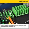 Plier Organizer Rack 10-Slot Tool Organizer with Non-Slip Rubber Base Tool Drawer Toolbox Storage Workshop Accessories