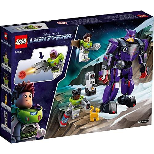 LEGO Disney & Pixar Buzz Lightyear Battle of Zurg 76831 Toy Blocks Gift Sentai Hero Robot for Boys and Girls Ages 7 and Up