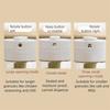 Dustproof Glass Spice Bottle Moisture-proof Spice Sorting Bottle 2 In 1 Salt Container  Kitchen