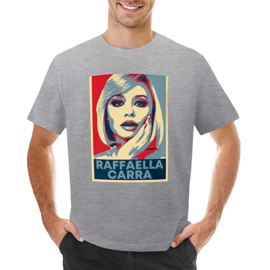 Raffaella Carra Hope Relaxed Fit T-shirt summer top blanks oversizeds t shirts casual stylish