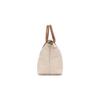 Longchamp Le Pliage 23 Snap Zipper Closure Short Handle Canvas And Leather Tote Bag Women Tote Bag Paper-Color 1621089P71