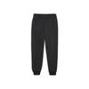 Puma Basic Series Comfortable Soft Logo Letter Print Knitted Sports Pants Women Pants Black 680273-01