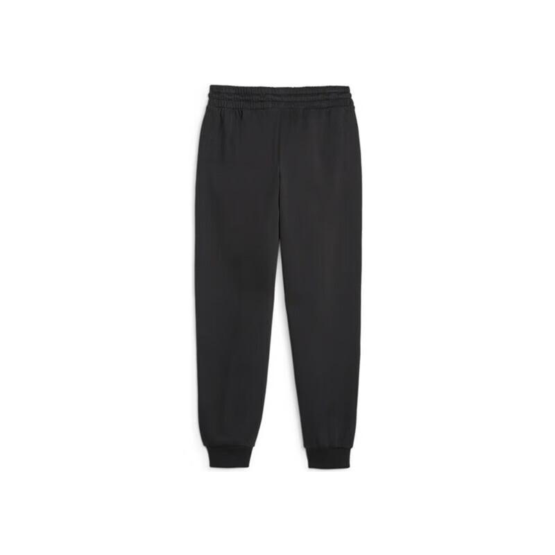 Puma Basic Series Comfortable Soft Logo Letter Print Knitted Sports Pants Women Pants Black 680273-01