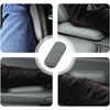2-pack Car Door Armrest Mats, Soft Leather and Memory Foam, Protects Elbows and Knees, Universal Type.