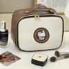 Large Capacity Cute Makeup & Toiletry Bag - Portable, Waterproof, High-End Skincare Storage
