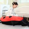 Soft Plush Ladybird Costume for Children with Sensitive Skin Breathable Fabric Comfortable for Extended Wear At Parties