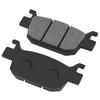 MOACCE Motorrad Bremsbelag Hinten Kompatibles Modell Honda NSS 250 AX5/AX6 (ABS) Forza Z