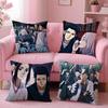 The Blue Wolves OfMibu Cushion Cover Comfortable Reversible Pillow Cover Ideal For Car Sofa Bedroom & Beyond