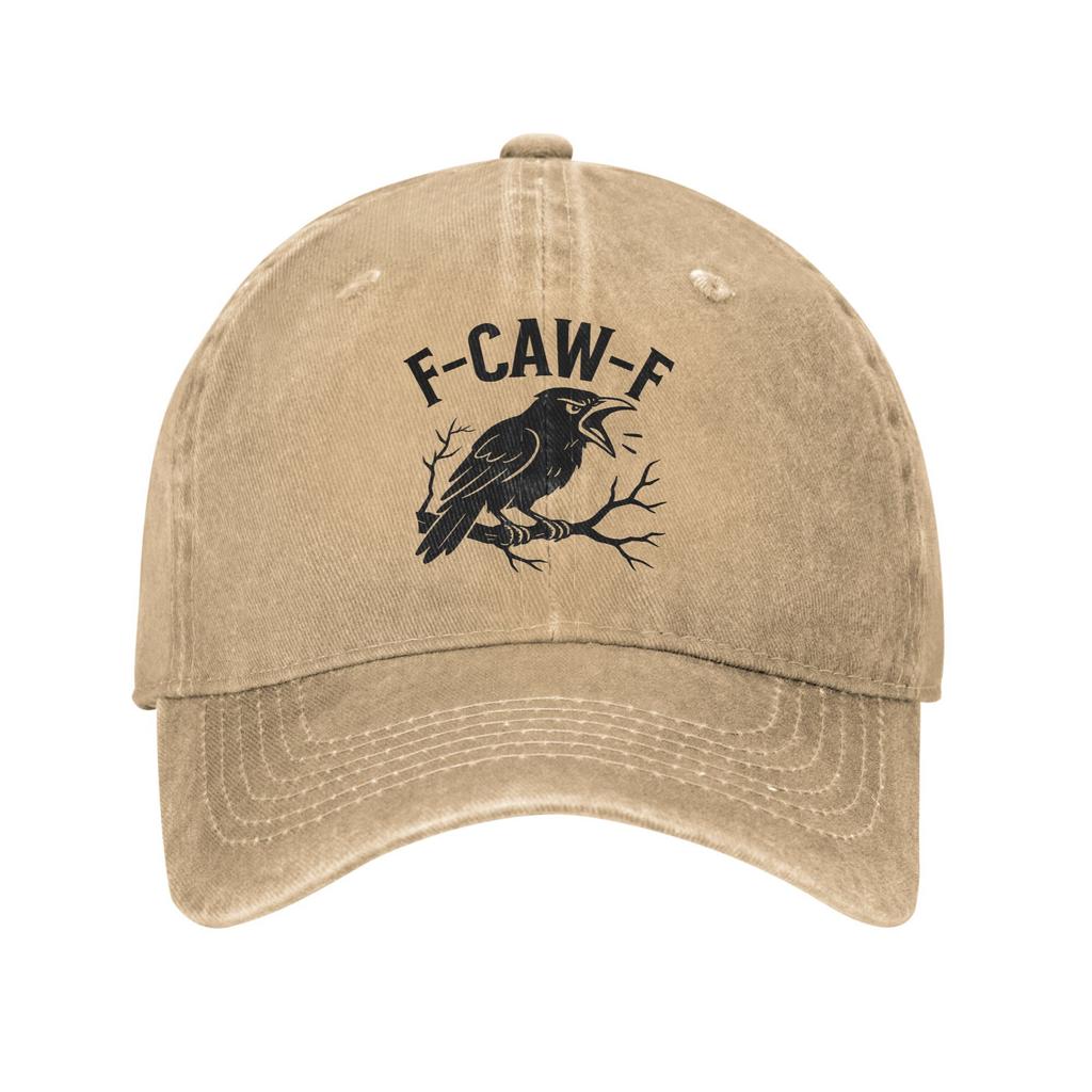FCawF Funny Chicken FCAWF Bird Funny Meme Baseball Cap Accessories for Men Women  Adjustable Trucker Hat