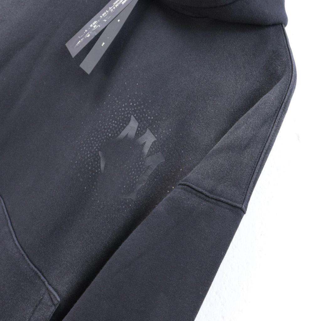 Amiri Washed Water Hoodie: New Star Flash Effect, Embellished Letter Print, Heavyweight American Style for Autumn/Winter
