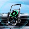 Car Air Vent Wireless Charger Phone Holder Stand For iPhone 16~12 Samsung S25 Xiaomi Auto Smartphone Fast Charging Station Dock