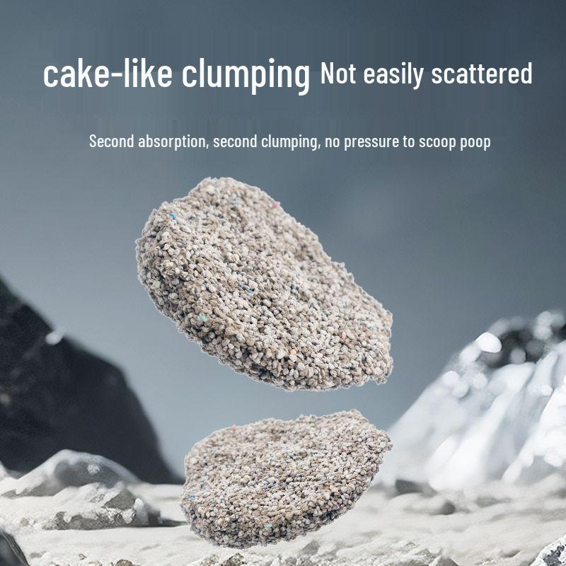 

20kg Cat Litter with Free Shipping - Deodorizing Mineral Sand, Low Dust, Activated Carbon, Sodium-Based Bentonite Blend Lemon 20 Jin