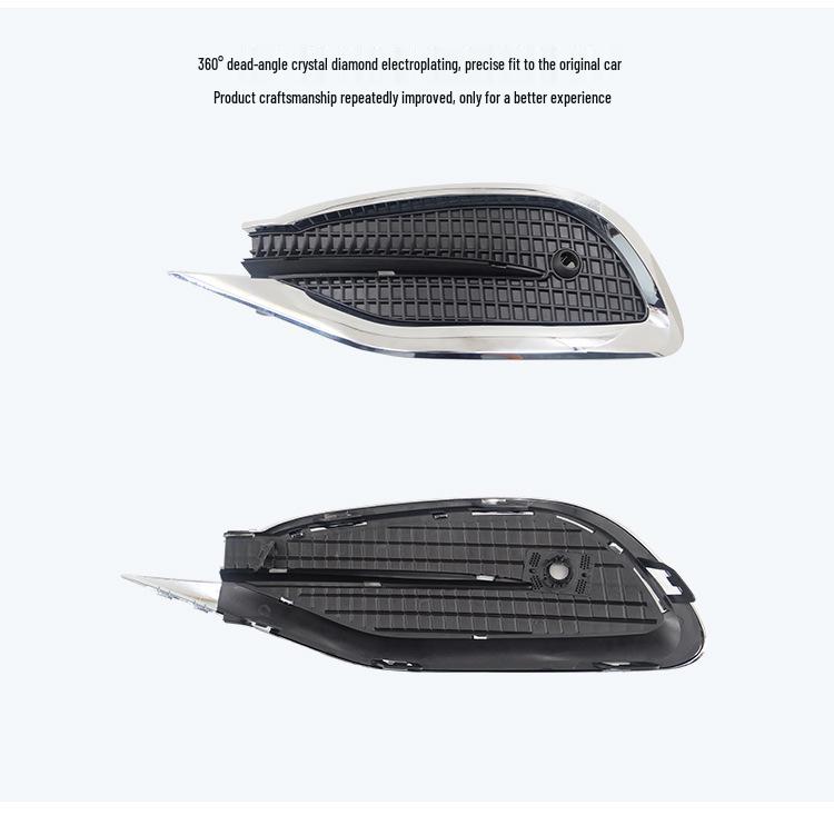 Maybach Style Mercedes E-Class E260L/E300L/E350L Front & Rear Bumper Trim & Grille Set