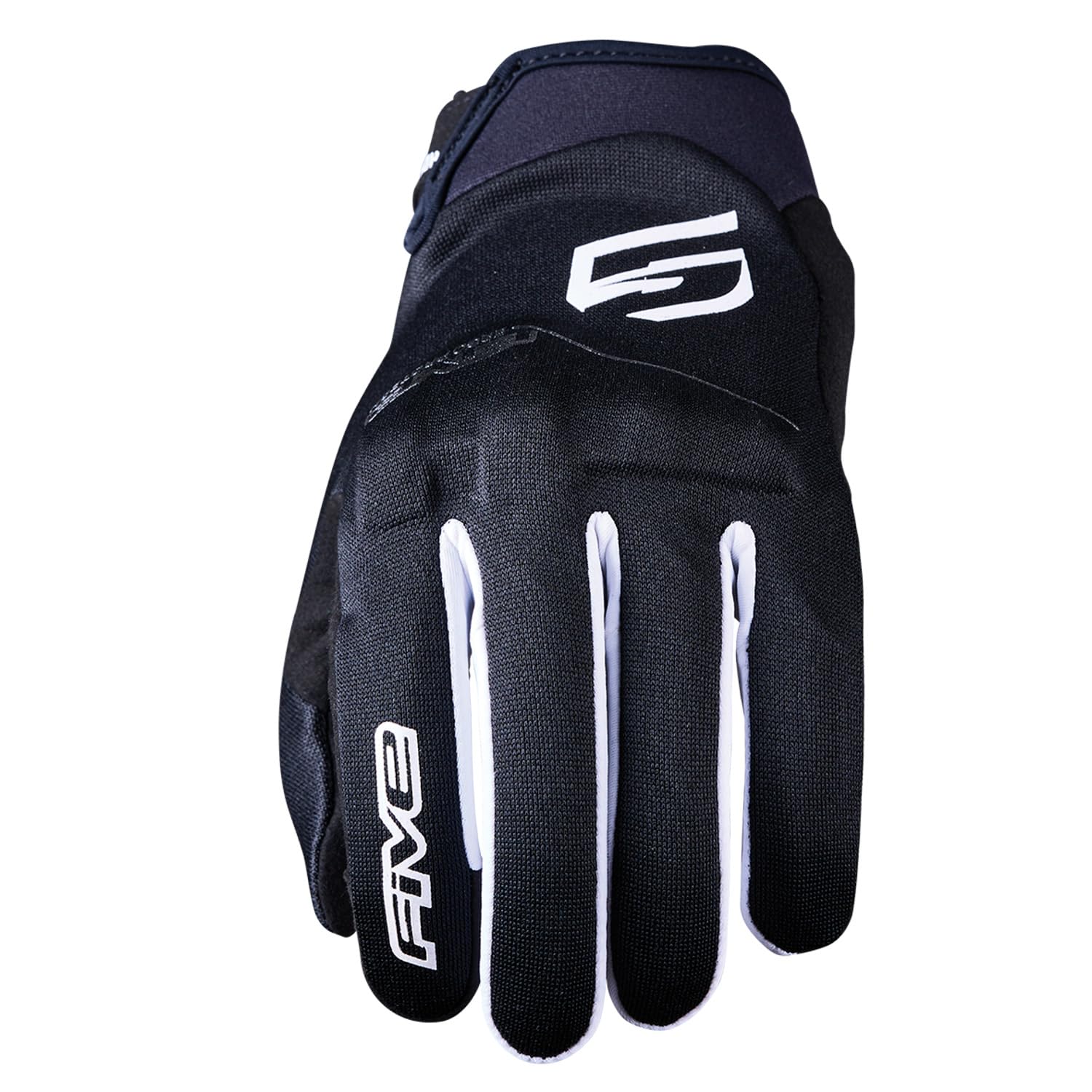 

FIVE Motorcycle Gloves GLOBE EVO Gloves Black/White (Size M)