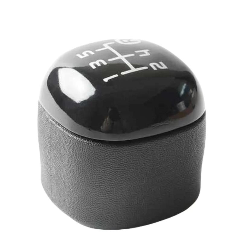 5 Speed Car Styling Accessories Gear Shift Knob Lever Shifter Pen Gearbox For Fiat Panda 2012 2013+