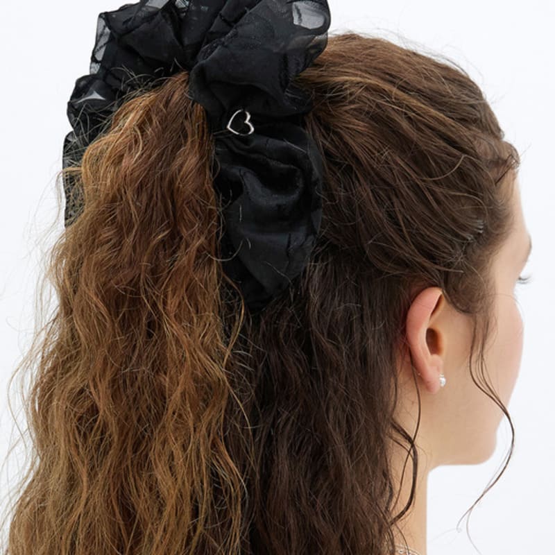 FLOWOOM Subtiler Herz Scrunchie