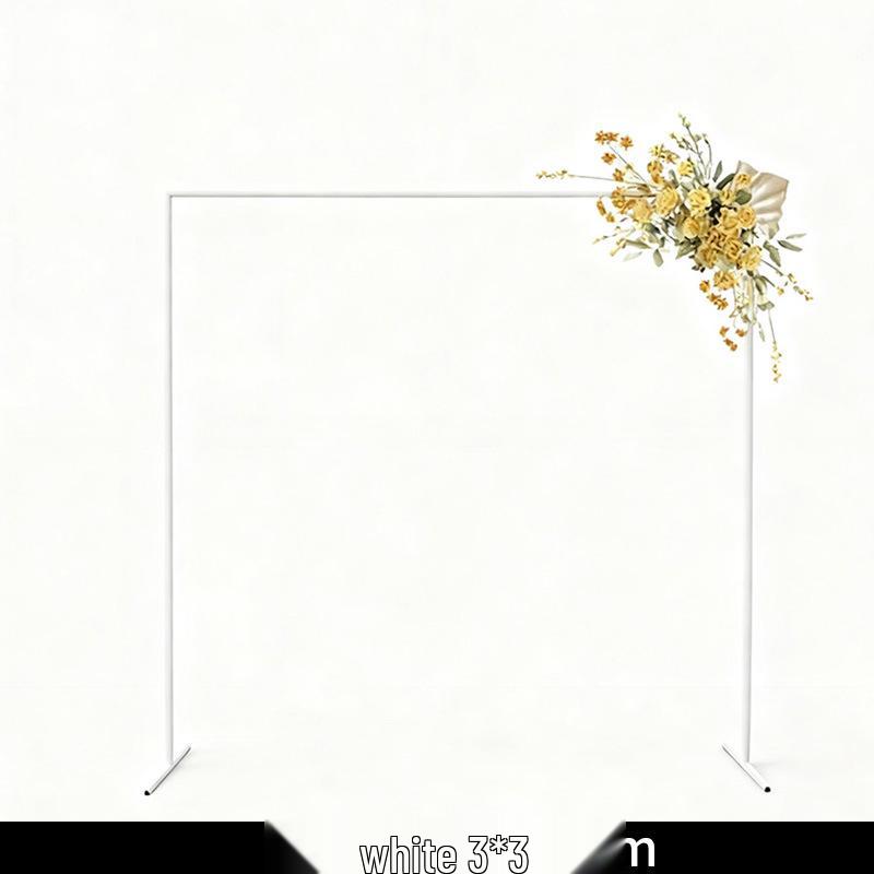 Popular 7.2ft Gold Wrought Iron Archway for Balloons, Photography, or Outdoor Wedding Aisles