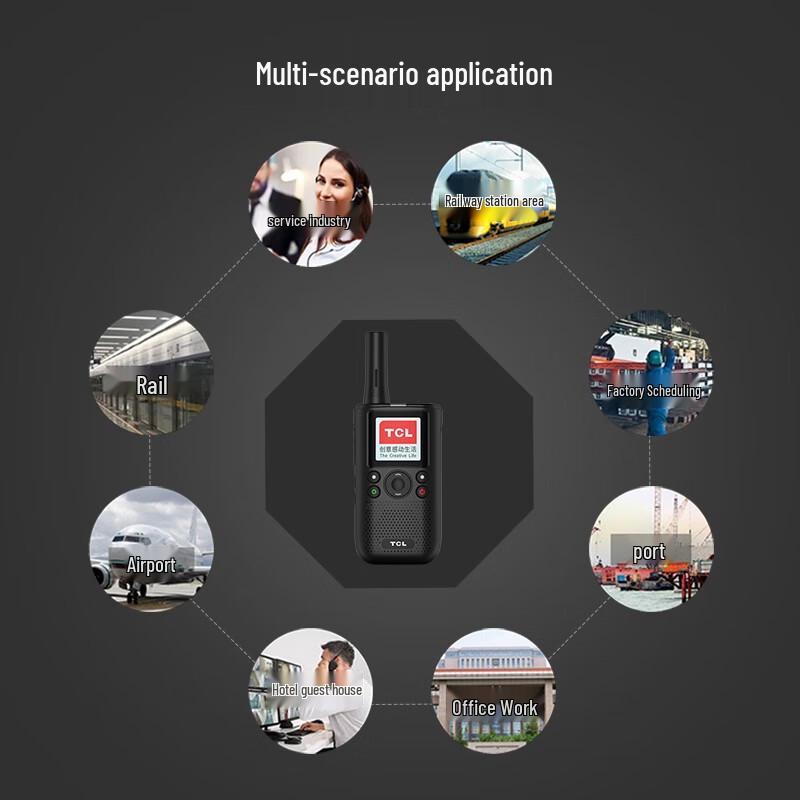 TCL HL116 4G Public Network Walkie-Talkie (CN version)