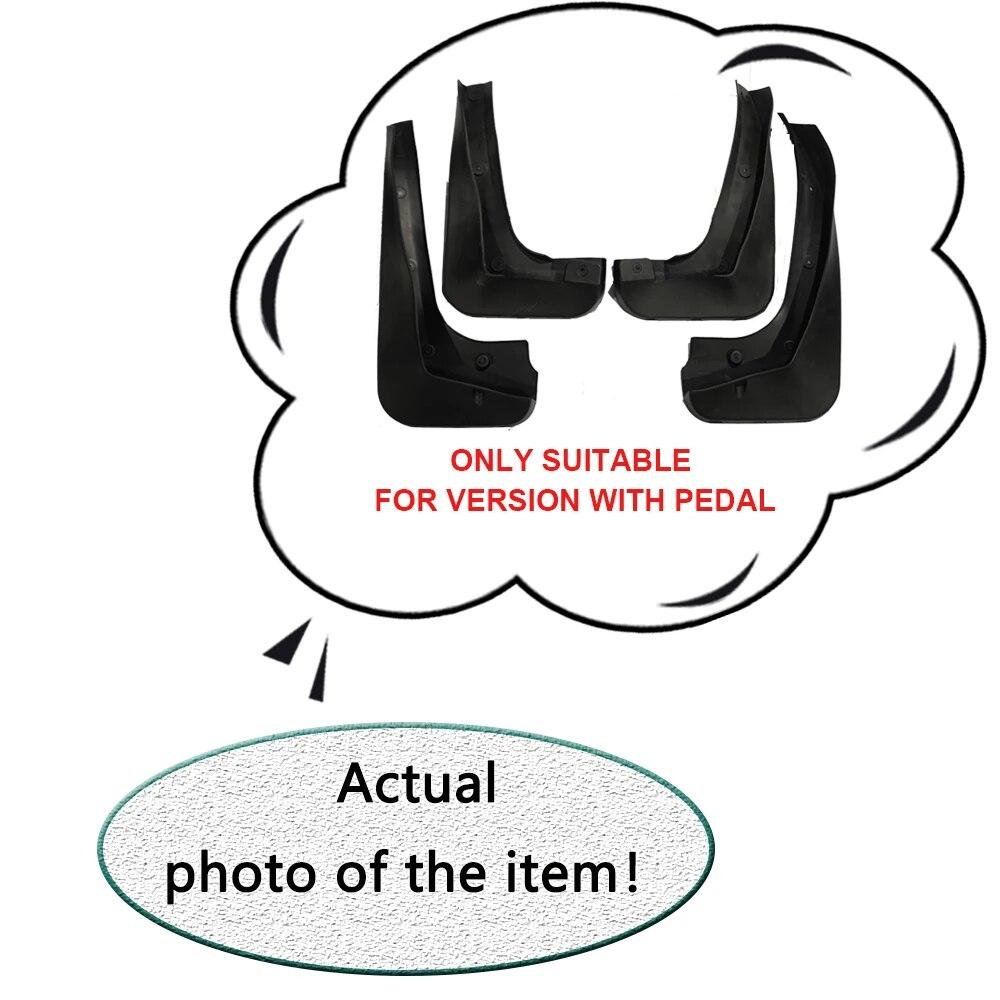 For BMW X3 E83 2005~2010 2006 2007 2008 2009 With Pedal Mudguards Mudflaps Fender Mud Flap Splash Guards Cover Accessories