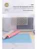 Non-Slip PVC Bathroom Shower Mat - Anti-Fall Toilet and Bath Floor Mat