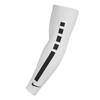 Nike Pro Elite Sleeve Arm Size Both 2.0 Covers, White/Black, S/M (BS2002) [For Arms]