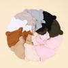 Conjunto de Chapéu e Luvas para Bebê Menina Algodão Gorro para Recém-nascidos Acessórios para Meninas Touca para Bebê Touca para Crianças Pequenas e Bebês Presente para Recém-nascidos