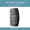 Auto Keychain Accessories For Ford S-Max Ka Mondeo Kuga Galaxy Fiesta Focus 2 3 Ecosport C-Max Tpu Car Key Case Shell Fob