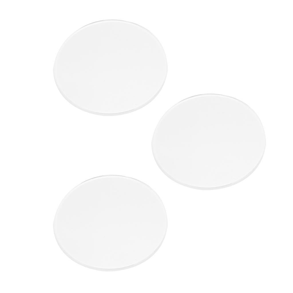 3PCS 37.5mm‑38.5mm Double Domed Watch Crystal Lens Glass Replacement Parts for Watchmaker Repair