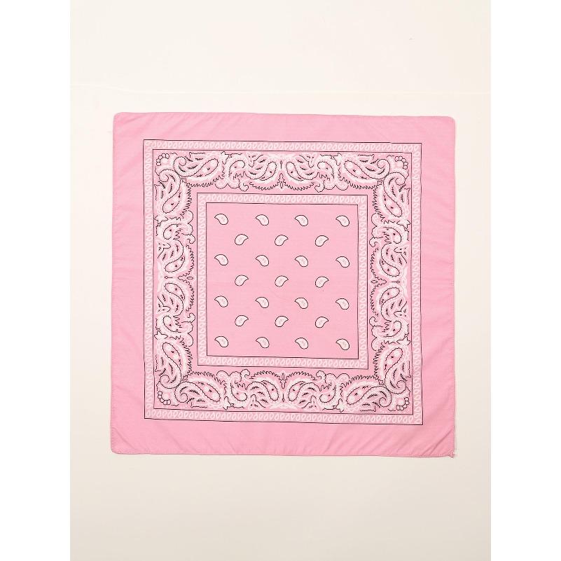 54cm*54cm Fashion Cotton Hip Hop Head Scarf Paisley Square Scarves Headwear Bandanna Hair Band Neck Wrist Wrap Band Accessories