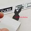 3D ABS Chrome Black Car Letters Logo XDrive 20i 20d Badge Rear Trunk Emblem Side Door Sticker Decals For BMW XDrive Accessories Af2