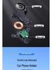 2026 Model Retractable 360° Rotating Car Phone Holder with 15W Fast Charging