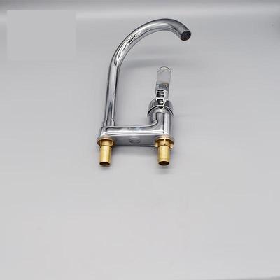 TLXT Brass Double-Hole Basin Mixer Faucet