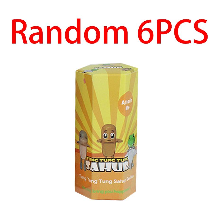 

1/6/12PCS Tung Tung Tung Sahur AI Model Blind Box Tralalero Tralala Action Figure Creative Mobile Phone Accessories Figure Toys Premium Quality