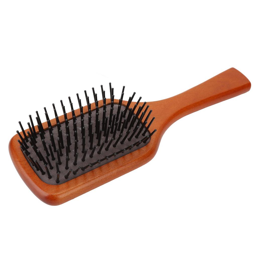 Paddle Hair Brush Ergonomic Massage Scalp Reduce Pulling Prevent Slipping Paddle Detangling Brush with Handle for Women