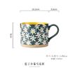 High Value Mug Ceramic Hand-painted Household Breakfast Cup Wind Coffee Cup Couple Water Cup Coffee Cup Woman