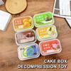 Squishy Simulated Ice Cream Cake Stress Relief Fidget Toy Slow Rising Soft Texture Sensory Toy for Kids Holiday Gift Adults