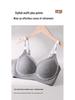 Seamless Push-Up Bra for Women: Anti-Sagging Support, No Underwire, Letter Strap, Enhances Small Chest