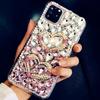 Glitter Bling Rhinestone Phone Case For OPPO Reno 16 15 Pro Max 15F 15C Crystal Diamond Heart Design Cover
